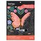Brea Reese: Scratch Art Paper Pad - Butterfly Garden - 6 Designs, Metallic Guided Art, Dual-Tip Stylus & Brush, Easy-to-Frame 9x12" Pages, Adult Craft